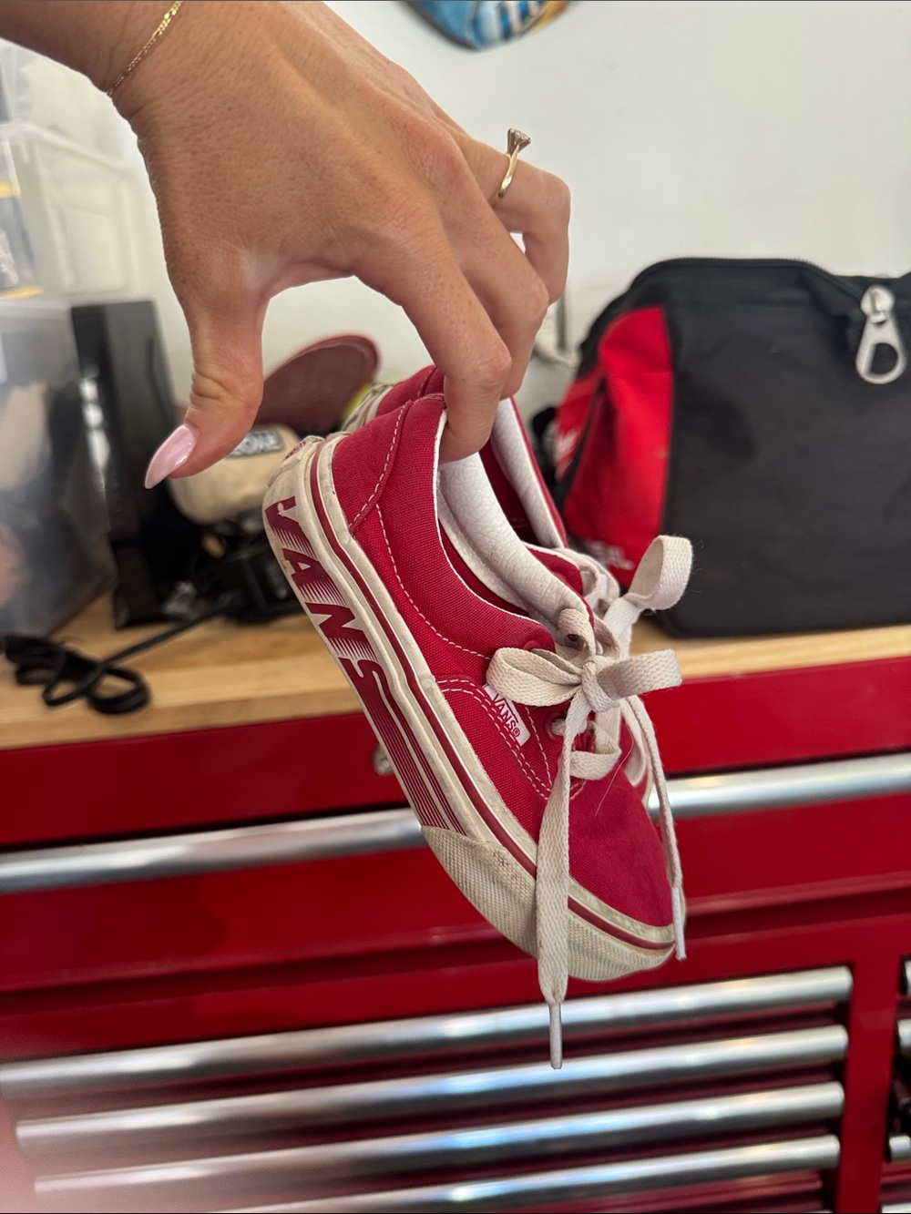 Red Toddler Vans